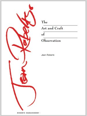 cover image of The Art and Craft of Observation
